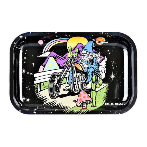 Pulsar Rolling Tray / 11"x7" / Trippy Trip